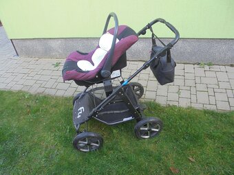 Kočárek český Patron F4 – trojkombinace 3v1 – perfektní stav - 11