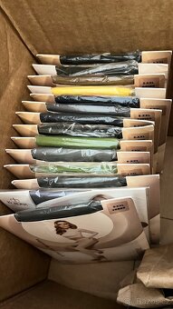 Dámské barevné punčocháče 40D vel. 5XXL - 11