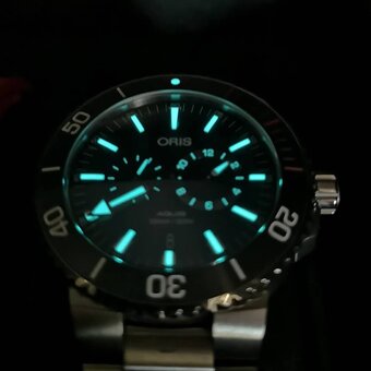 Oris, model Aquis Der Meistertaucher, originál hodinky - 11