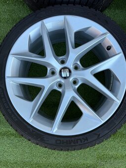 Seat Leon FR - 5x112 - 225/40 R18 ZIMNÍ ORIGINÁLNÍ SADA - 11