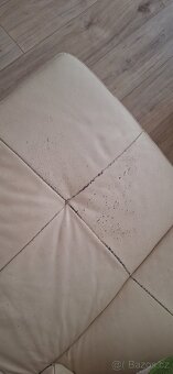 Rohová kožená sedačka - 11