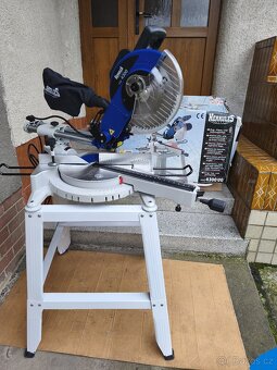 Prodám VELKOU NEPOUŽITOU pokosovou pilu s posuvem Herkules K - 11