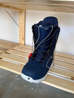 Snowboard GNU vel.155, boty Burton vel. 42, vázání - 11