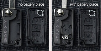 Autokľúče Citroen & Peugeot - 11