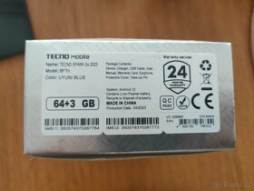 Tecno Spark Go 2023 6,6"IPS HD/ 3GB+3GB RAM/64GB ROM - 11