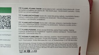 Flanelové pyžamo Tchibo - 11