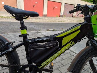 Dětské kolo LeaderFox Jumper 20" černé komplet vybavené - 11