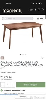 Jídelní stůl Angel Cerdá + židle - 11