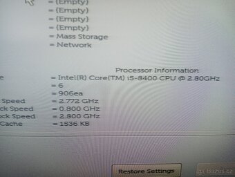 Dell Vostro sestijadrovy Intel osmé generace - 11