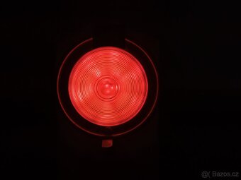 Retro ČSD nádražní lampa koncové světlo vlaku Kovo Věšín - 11