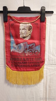 Vlajka. Prapor. Rusko. SSSR. originál. - 11