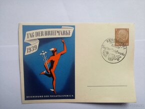 Staré poštovní známky psaní dopis Liberec Reichenberg 2 - 11