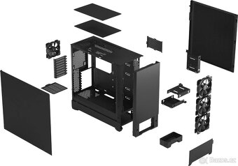 Fractal Design Pop XL Silent Black Solid - 11