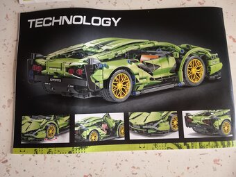 Stavebnice Lamborghini FK 937 kompatibilní s LEGO - 11