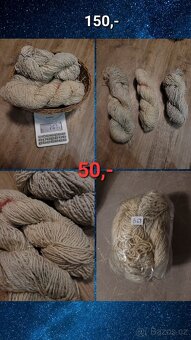 Příze na pletení/háčkování (bavlna, vlna, domácí přadénka) - 11