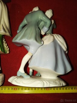 Porcelánové sošky 7 ks zn. Royal Dux atd. - 11