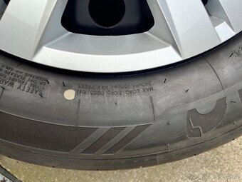 Originál VW kola 205/60 R16, nová - nájezd 300 km - 11