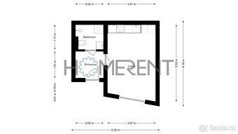 Pronájem bytu 1+kk (38m²) - , Bakalářská, Malešice - 11