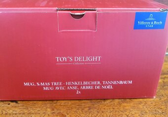 2ks NOVÝ Villeroy & Boch Toy's Delight vánoční hrnek velký - 11