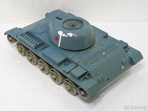 Velký tank - Retro hračka SSSR - 11
