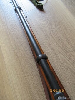 Puška Kropáček, Kropatschek , 8x60R ,  PRAVY DĚLOSTĚLEC, tor - 11