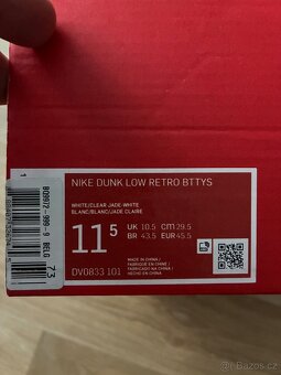 Nike Dunk Low tenisky, vel. 45.5 - 11