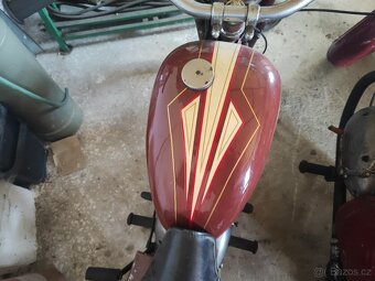 Jawa Monark 150 | Motor Jawa Pérák 150C 1950 - 11