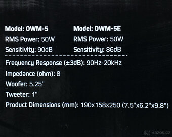 Nové reprobedny Pronomic OWM 5. - 11