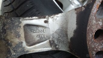 Alu kola disky R16 nové pneu zimní 215/60R16 99H - 11