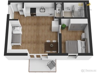 Prodej bytu 2kk Brno - Dolní Heršpice, kolaudace 2019, nízko - 11