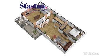 Prodej rodinného domu, pozemek, studna Strašice Pošumaví - 11