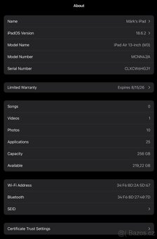 Apple iPad Air 13" (M3) 2025 / 256 GB - Space Black - 11