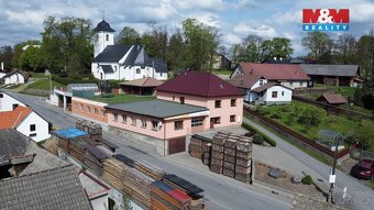 Prodej výrobního objektu s rodinným domem, 1200 m², Spálov - 11