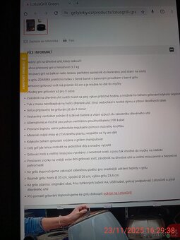 Gril (bez kouře) na dřevěné uhlí. - 11