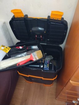 Rozbruška 1100w + dvojdílný kufr + další nářadí - 11