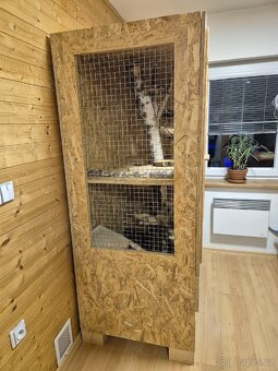 Klec pro činčily, osmáky (hlodavce) - 11