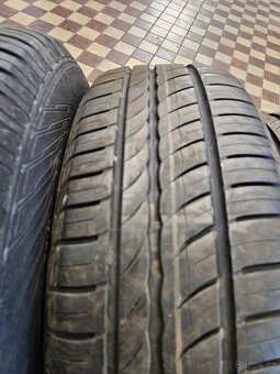alu kola 15 5x100  7Jx15 et35 vw škoda pneu195/65/15 - 11