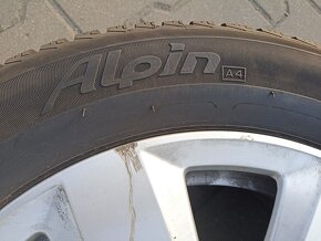 Kola Audi 7,5x16, ET45, 5x112, zimní pneu 225/55. - 11