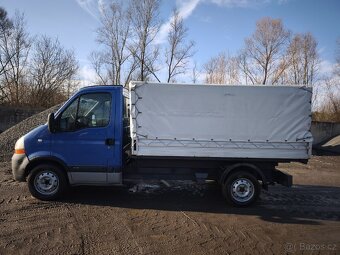 Renault Master sklápěč s plachtou - 11