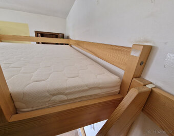 Postel 180x140 dvoulůžko s matrací - 11