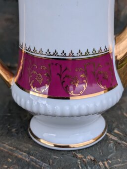 Vintage - Porcelánový moka set, Horní Slavkov. - 11