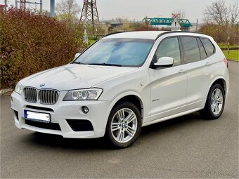 BMW X3 F25 ///M Paket 3.0d Alpineweiss - 11