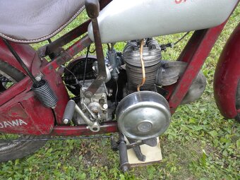 JAWA VILLIERS r.v.1934 bez dokladů dlouhá léta na půdě - 11