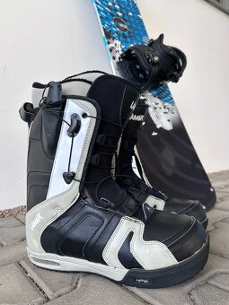 Snowboardový komplet vč. bot a přilby, nebo i jednotlivé - 11