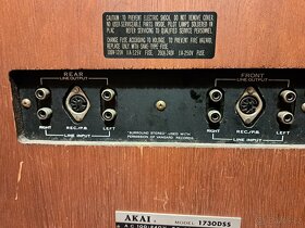 Kvadrofonní kotoučový magnetofon AKAI 1730D-SS -SLEVA - 11