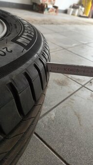 Litá kola Volvo 6,5Jx16x43 + letní pneu Michelin 205/55/R16 - 11