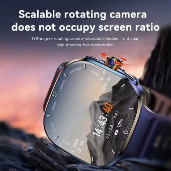Nové SmartWatch Android WiFi 5G 8GB/128GB NFC GPS AMOLED CZ - 11
