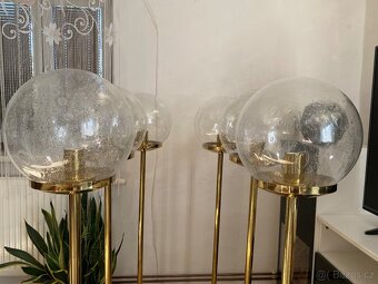Podlahová stojací lampa Kamenický Šenov 70.léta - 11