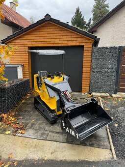 Smykový pásový nakladač sedadlový, lžíce 4v1. - 11