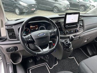 Transit Custom 2,0TDCi 96KW L1, regály SORTIMO,svěrák,navi.. - 11